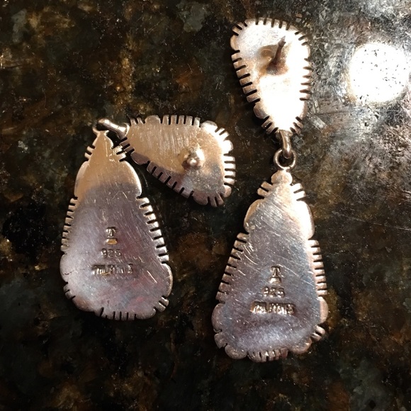 SOLD….Spiny and Sterling earrings - Picture 7 of 8